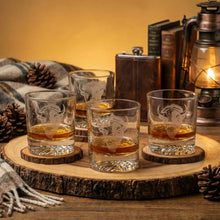 Bison Old Fashion Glasses Set of 2