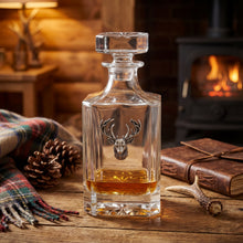 Stag Aged Pewter Decanter