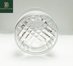 Aged Pewter Elk Old Fashion Glass