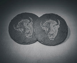 Bison Glasses, Outdoor Glasses, Gift for Outdoor, Bar Whiskey Glasses, Cabin Drinkware, Scotch Glass Set, Bourbon Glasses, Wildlife